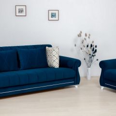 Комплект Роуз ТД 410 диван-кровать + кресло + комплект подушек в Губахе - gubaha.mebel24.online | фото