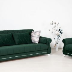Комплект Роуз ТД 411 диван-кровать + кресло + комплект подушек в Губахе - gubaha.mebel24.online | фото 1
