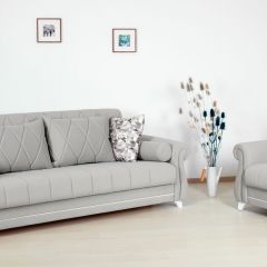 Комплект Роуз ТД 414 диван-кровать + кресло + комплект подушек в Губахе - gubaha.mebel24.online | фото 1