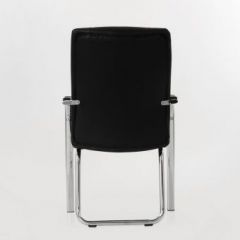 Кресло Barneo K-15 для посетителей и переговорных (черный) в Губахе - gubaha.mebel24.online | фото 3