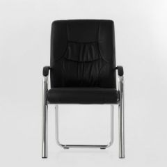Кресло Barneo K-15 для посетителей и переговорных (черный) в Губахе - gubaha.mebel24.online | фото 2