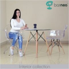 Кресло Barneo N-14 WoodMold прозрачный в Губахе - gubaha.mebel24.online | фото 2