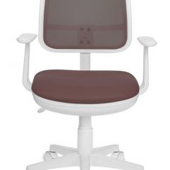Кресло детское Бюрократ CH-W797/BR/TW-14C коричневый в Губахе - gubaha.mebel24.online | фото 4
