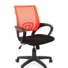 Кресло для оператора CHAIRMAN 696 black (ткань TW-11/сетка TW-66) в Губахе - gubaha.mebel24.online | фото