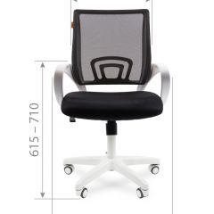 Кресло для оператора CHAIRMAN 696 white (ткань TW-10/сетка TW-05) в Губахе - gubaha.mebel24.online | фото 6
