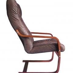 Кресло для отдыха (пружинка) Магнат 102-З-Ш замша ШОКОЛАД в Губахе - gubaha.mebel24.online | фото 2