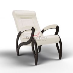 Кресло для отдыха Зельден 20-К-КР (экокожавенге) КРЕМ в Губахе - gubaha.mebel24.online | фото