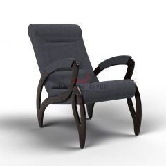 Кресло для отдыха Зельден 20-Т-ГР (тканьвенге) ГРАФИТ в Губахе - gubaha.mebel24.online | фото
