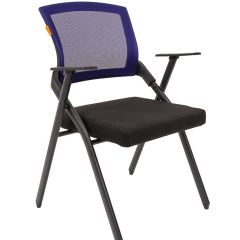 Кресло для посетителей CHAIRMAN NEXX (ткань стандарт черный/сетка DW-61) в Губахе - gubaha.mebel24.online | фото
