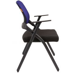 Кресло для посетителей CHAIRMAN NEXX (ткань стандарт черный/сетка DW-61) в Губахе - gubaha.mebel24.online | фото 3