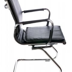 Кресло для посетителя Бюрократ CH-993-Low-V/Black на черный в Губахе - gubaha.mebel24.online | фото 2