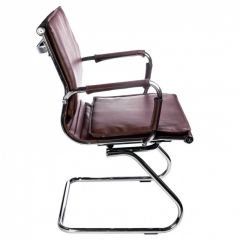 Кресло для посетителя Бюрократ CH-993-Low-V/Brown коричневый в Губахе - gubaha.mebel24.online | фото 2