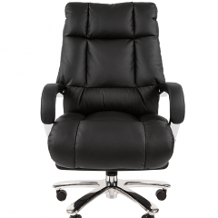 Кресло для руководителя CHAIRMAN  405 (ЭКО) Черное в Губахе - gubaha.mebel24.online | фото