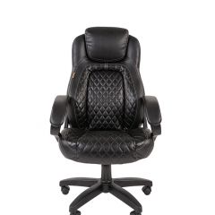 Кресло для руководителя  CHAIRMAN 432 (Экокожа черная) в Губахе - gubaha.mebel24.online | фото 2