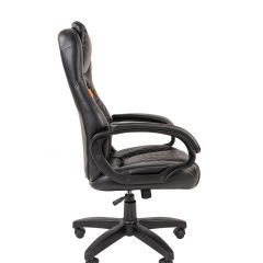 Кресло для руководителя  CHAIRMAN 432 (Экокожа черная) в Губахе - gubaha.mebel24.online | фото 3