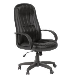Кресло для руководителя  CHAIRMAN 685 (экокожа черный) в Губахе - gubaha.mebel24.online | фото 2