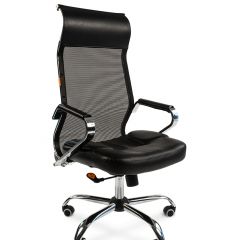 Кресло для руководителя CHAIRMAN 700 (Сетка) Черное в Губахе - gubaha.mebel24.online | фото