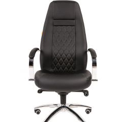 Кресло для руководителя CHAIRMAN 950 (Экокожа) Черное в Губахе - gubaha.mebel24.online | фото 2