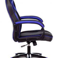 Кресло игровое Бюрократ VIKING 2 AERO BLUE черный/синий в Губахе - gubaha.mebel24.online | фото 3