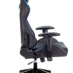 Кресло игровое Бюрократ VIKING 4 AERO BLUE черный/синий в Губахе - gubaha.mebel24.online | фото 8