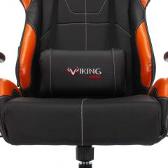 Кресло игровое Бюрократ VIKING 5 AERO ORANGE черный/оранжевый в Губахе - gubaha.mebel24.online | фото 7