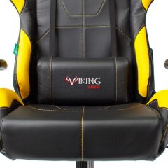Кресло игровое Бюрократ VIKING 5 AERO YELLOW черный/желтый в Губахе - gubaha.mebel24.online | фото 7