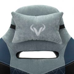 Кресло игровое Бюрократ VIKING 6 KNIGHT BL FABRIC синий в Губахе - gubaha.mebel24.online | фото 7