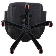 Кресло компьютерное BRABIX Nitro GM-001 (ткань/экокожа) черное, вставки красные (531816) в Губахе - gubaha.mebel24.online | фото 1