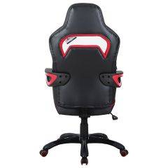 Кресло компьютерное BRABIX Nitro GM-001 (ткань/экокожа) черное, вставки красные (531816) в Губахе - gubaha.mebel24.online | фото 5