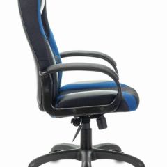 Кресло компьютерное BRABIX PREMIUM "Rapid GM-102" (экокожа/ткань, черное/синее) 532106 в Губахе - gubaha.mebel24.online | фото 3