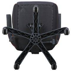 Кресло компьютерное BRABIX Techno Pro GM-003 (ткань черное/серое, вставки оранжевые) 531813 в Губахе - gubaha.mebel24.online | фото 9