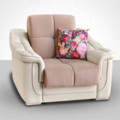 Кресло-кровать + Пуф Кристалл (ткань до 300) НПБ в Губахе - gubaha.mebel24.online | фото 1
