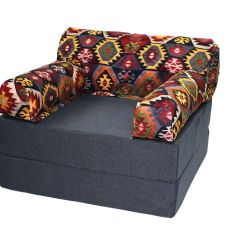 Кресло-кровать-пуф бескаркасное Вики в Губахе - gubaha.mebel24.online | фото 6