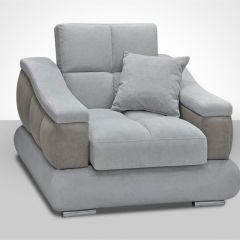 Кресло-кровать + Пуф Голливуд (ткань до 300) НПБ в Губахе - gubaha.mebel24.online | фото