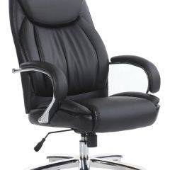 Кресло офисное BRABIX "Advance EX-575" (хром/экокожа/черное) 531825 в Губахе - gubaha.mebel24.online | фото 2