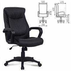 Кресло офисное BRABIX "Enter EX-511" (экокожа/черная) 530859 в Губахе - gubaha.mebel24.online | фото
