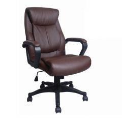 Кресло офисное BRABIX "Enter EX-511" (экокожа/коричневая) 531163 в Губахе - gubaha.mebel24.online | фото 1