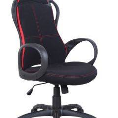 Кресло офисное BRABIX PREMIUM "Force EX-516" (ткань черное/вставки красные) 531571 в Губахе - gubaha.mebel24.online | фото 2