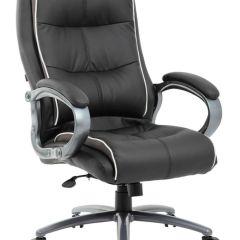 Кресло офисное BRABIX PREMIUM "Strong HD-009" (экокожа черная, ткань серая) 531945 в Губахе - gubaha.mebel24.online | фото 1