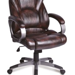 Кресло офисное BRABIX "Eldorado EX-504" (коричневое) 530875 в Губахе - gubaha.mebel24.online | фото 1