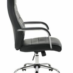 Кресло офисное BRABIX "Stark EX-547" (экокожа, хром, черное) 531948 в Губахе - gubaha.mebel24.online | фото 3