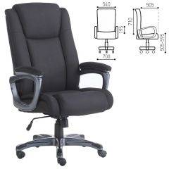 Кресло офисное BRABIX "Solid HD-005" (ткань/черное) 531822 в Губахе - gubaha.mebel24.online | фото