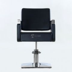 Кресло парикмахерское Barneo 6300V5 черное в Губахе - gubaha.mebel24.online | фото 2