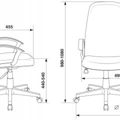 Кресло руководителя Бюрократ CH-808LT/#G серый 3C1 в Губахе - gubaha.mebel24.online | фото 4