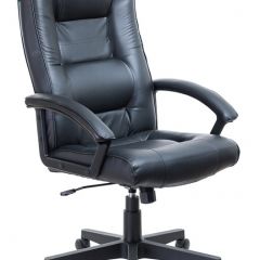 Кресло руководителя Бюрократ T-9906N/BLACK черный в Губахе - gubaha.mebel24.online | фото 1