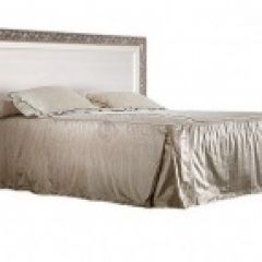 Кровать 2-х спальная (1,8 м) Тиффани штрих-лак/серебро с подъемным механизмом (ТФКР180-1[3]) в Губахе - gubaha.mebel24.online | фото 1