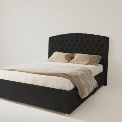 Кровать Берлин без основания 1200 (экокожа кольт ч) в Губахе - gubaha.mebel24.online | фото