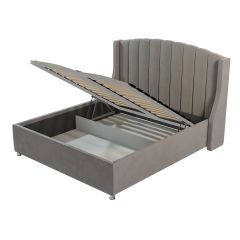Кровать Доминика Решетка+ПМ+Дно (1400) в Губахе - gubaha.mebel24.online | фото 2