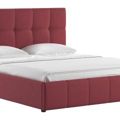 Кровать двойная Хлоя 160 + ортопед + ПМ + дно (арт. Макс 325 (ягодный)) в Губахе - gubaha.mebel24.online | фото