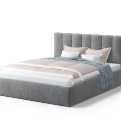 Кровать Элен 1200*2000 NEO 25 (серый) в Губахе - gubaha.mebel24.online | фото
